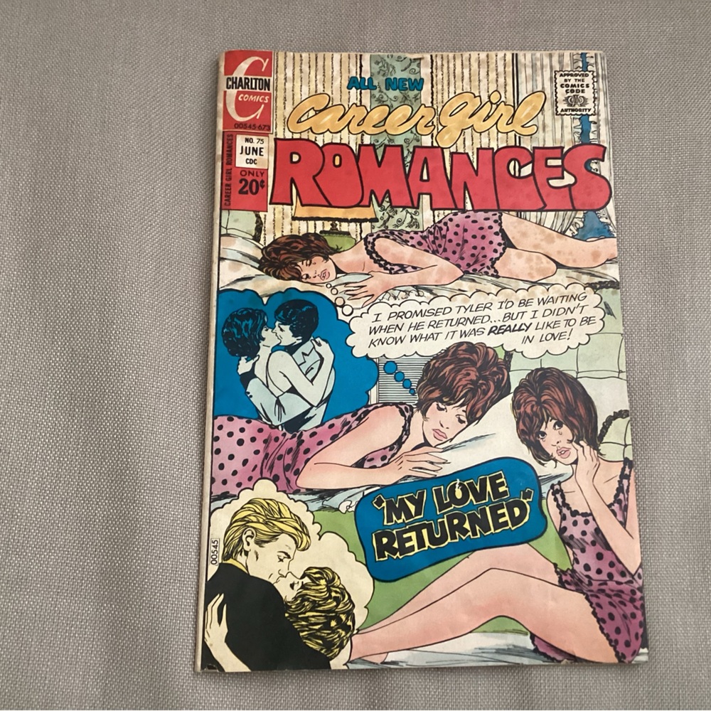 Vintage Career Girl Romances #75 1973 Comic Book